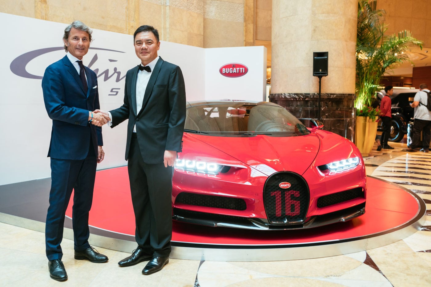 Bugatti Unveils Chiron Sport in Singapore
