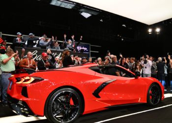 First C8 Corvette
