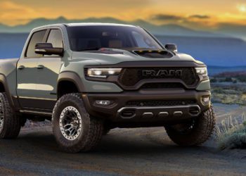 2021 Ram 1500 TRX Launch Edition front 3/4