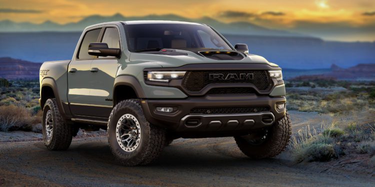 2021 Ram 1500 TRX Launch Edition front 3/4