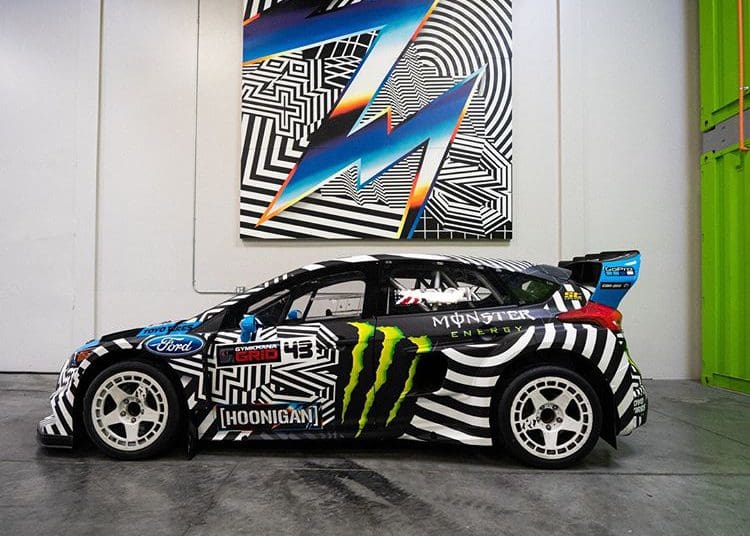 Ken Block's Gymkhana Nine Ford Focus RS RX Will Be Auctioned At