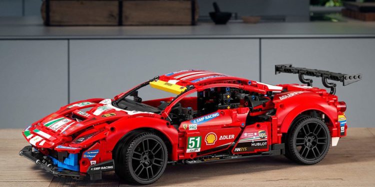 ferrari 488 gte lego 1