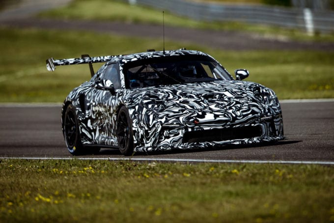 911 GT3 Cup testing 12