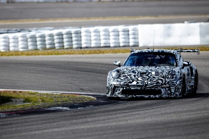 911 GT3 Cup testing 14