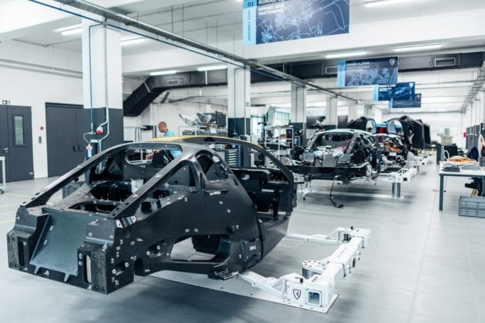 Rimac C Two assembly line 2