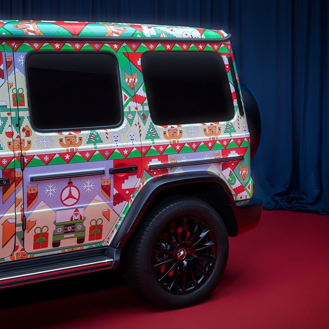 mercedes g wagon ugly sweater 4