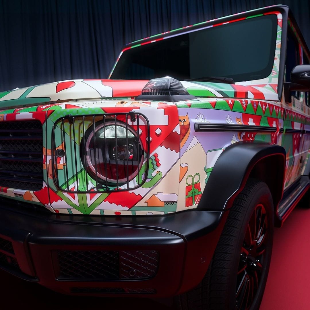 mercedes g wagon ugly sweater 6
