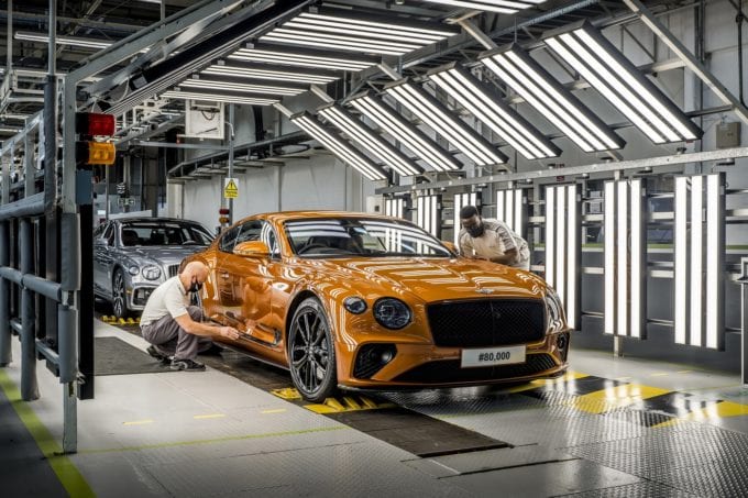 80000th Continental GT 3