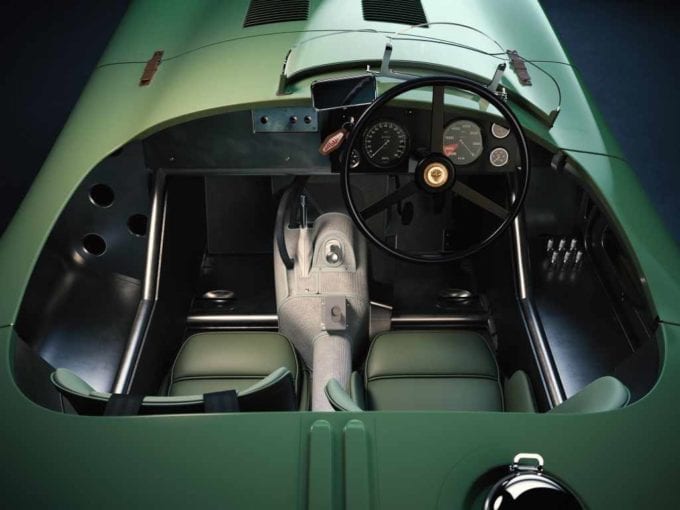 Jaguar Classic C type interior