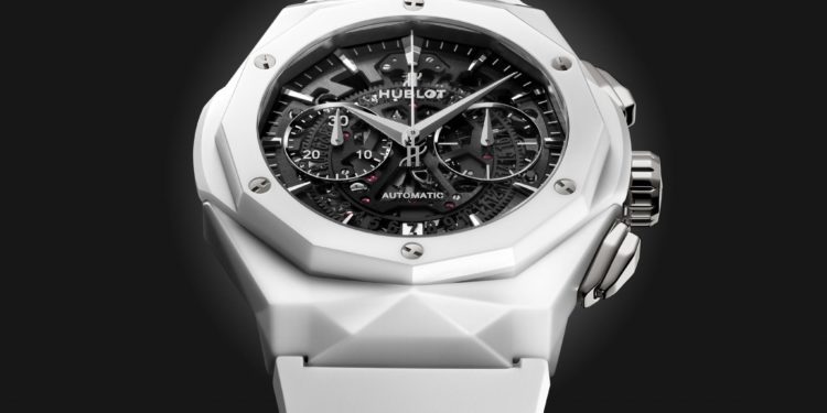 Classic Fusion Aerofusion Chronograph Orlinski Ceramic White pub1
