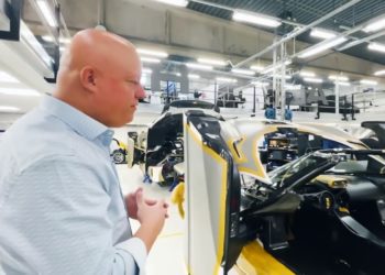Koenigsegg Assembly Line