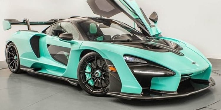 mclaren senna tiffanyblue 1