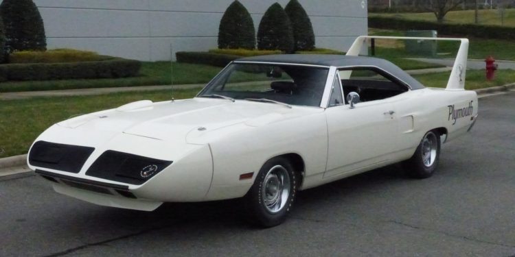 1970 Plymouth Superbird White 1