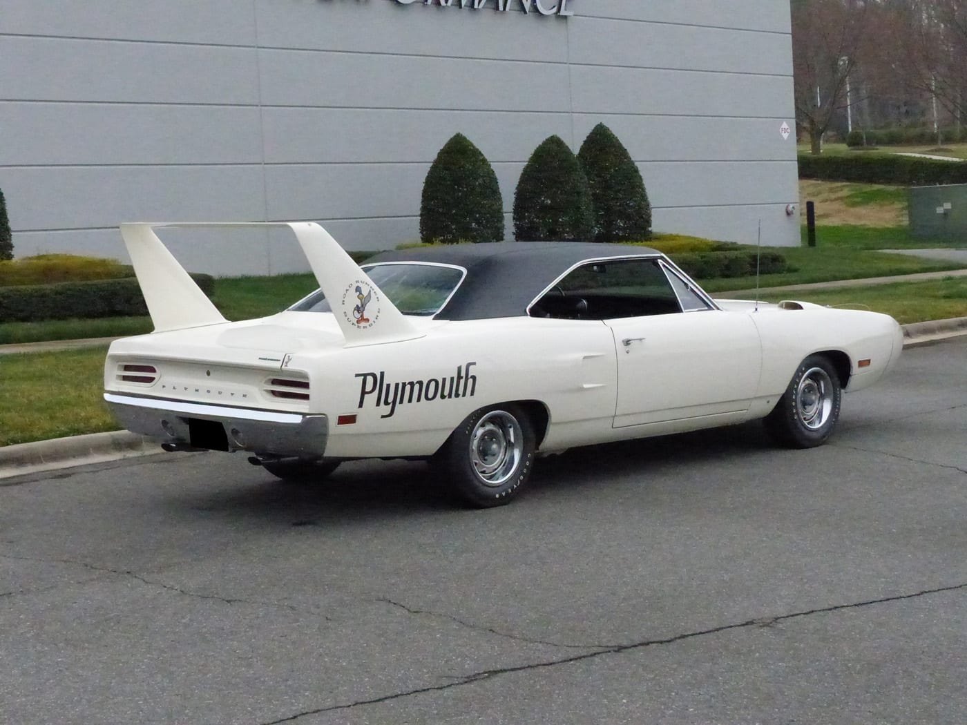 1970 Plymouth Superbird White 3