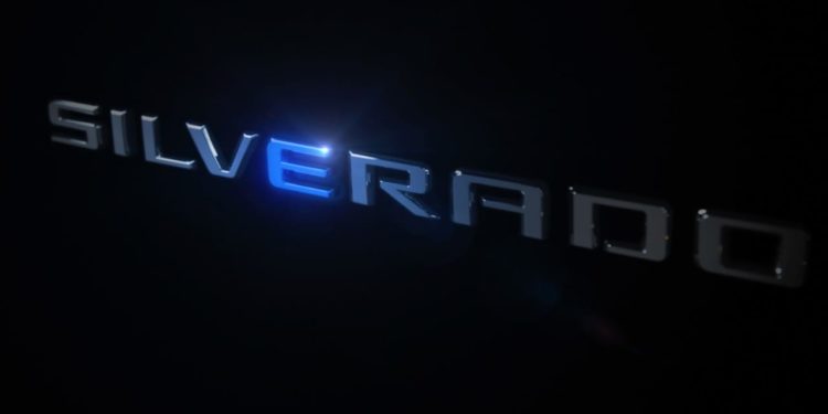 Chevrolet Silverado E Teaser