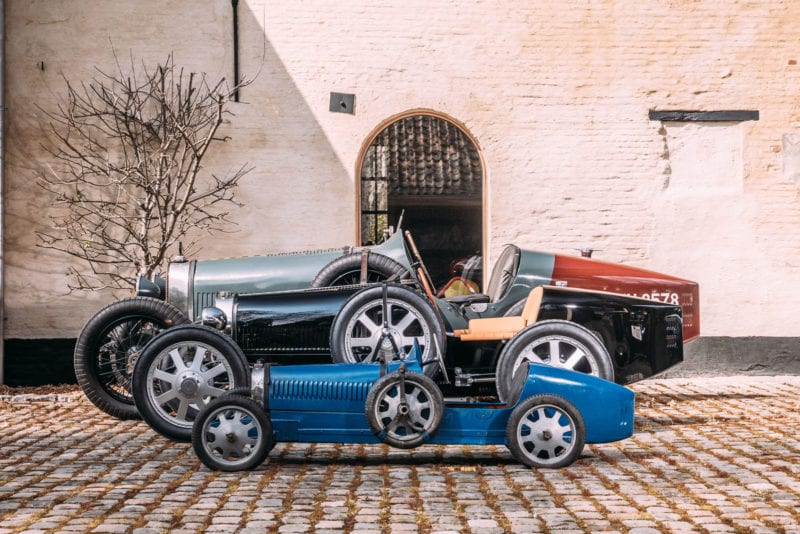 7 old meets new the bugatti baby ii has been designed to complement the clients existing bugatti collection