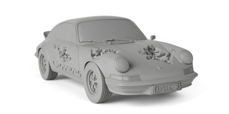 daniel arsham eroded porsche 1
