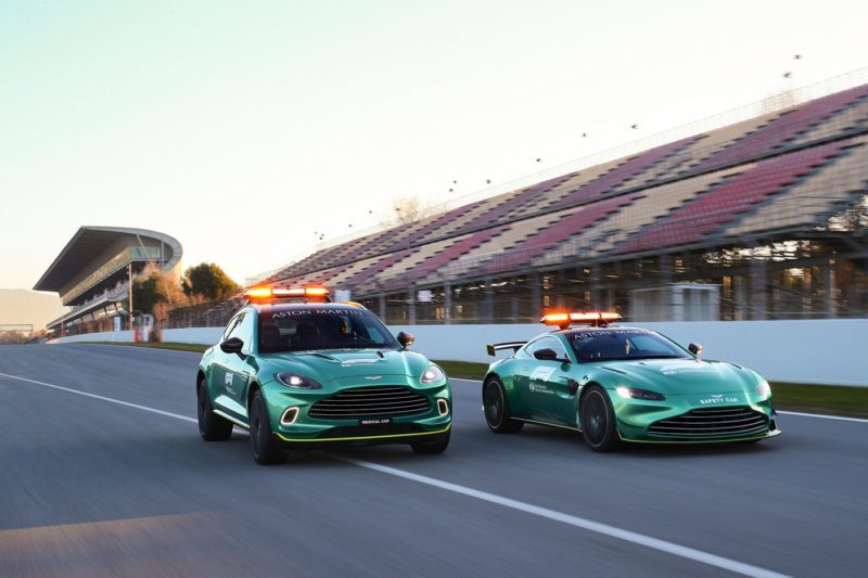 Aston Martin continues to lead the way with Official Safety Car of Formula 1 01