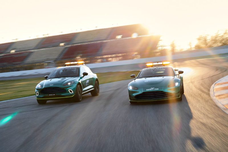 Aston Martin continues to lead the way with Official Safety Car of Formula 1 02 1