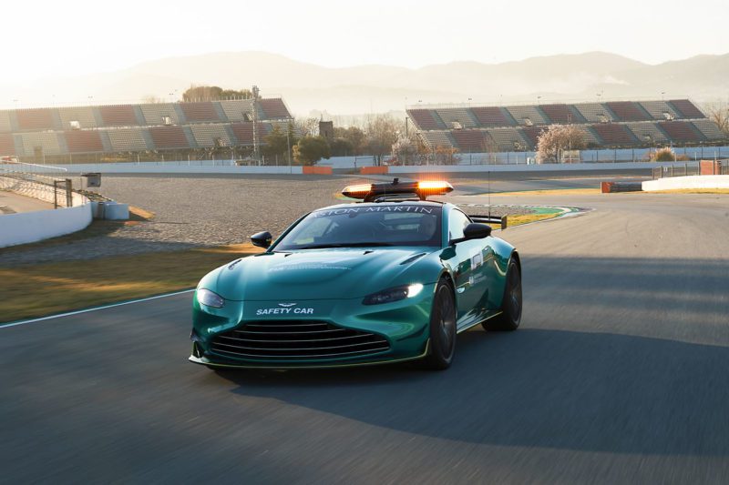 Aston Martin continues to lead the way with Official Safety Car of Formula 1 03