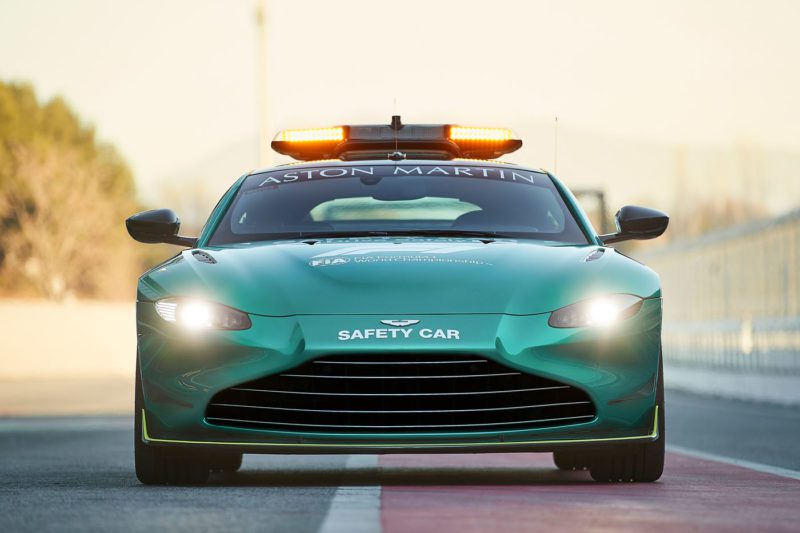 Aston Martin continues to lead the way with Official Safety Car of Formula 1 07