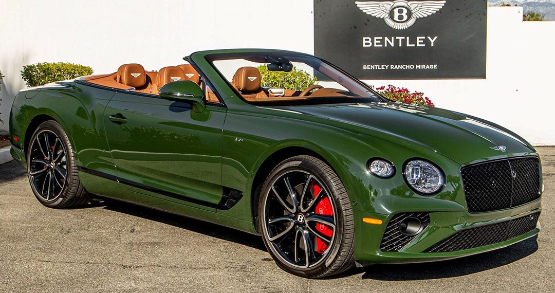 Bentley Continental GTC Racing Green Leasing