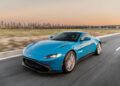 Armored Aston Martin Front Driving