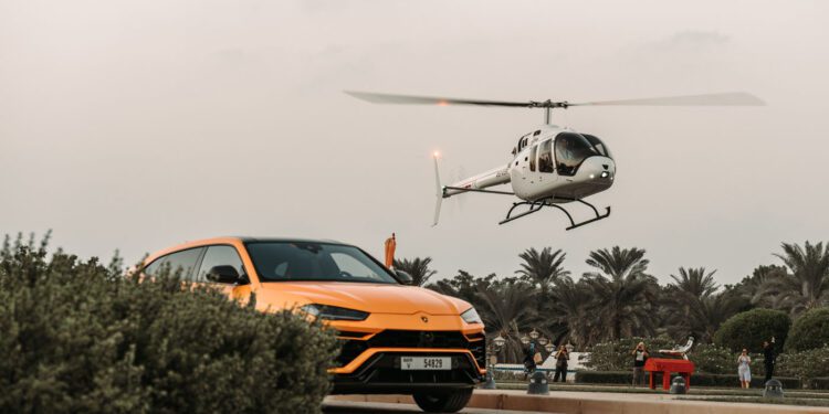 Bell 505 Dubai Influencer Flight 1