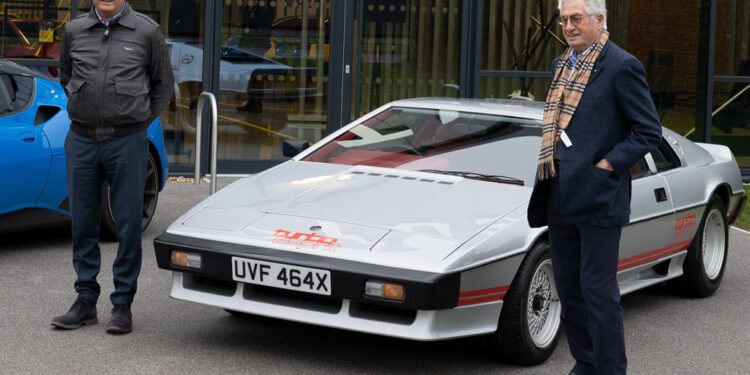 Giorgetto Giugiaro right and son Fabrizio left