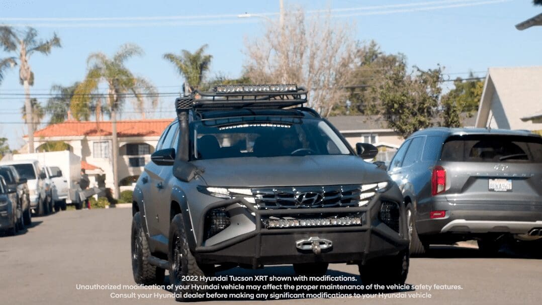 Meet Hyundai's Tucson 'Beast' That Was Made For The Uncharted Film