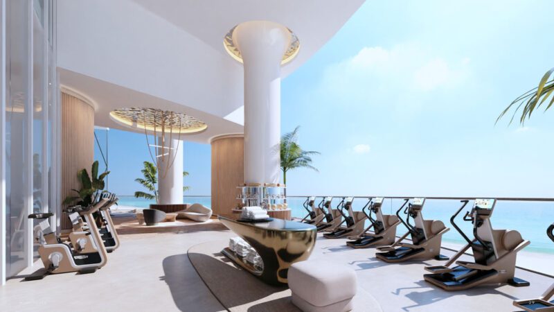 3. Bentley Residences Miami Wellness Terrace