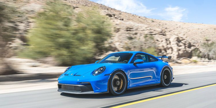 Shark Blue 911 GT3 Type 992 023 MA905373