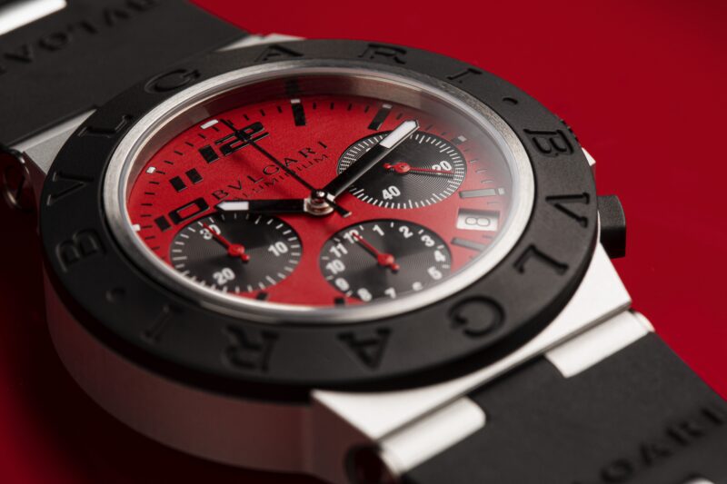 06 Bulgari Aluminium Ducati Special Edition chronograph UC389462 High