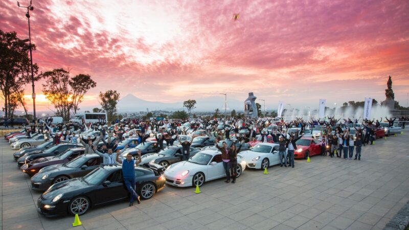 There are more than 700 Porsche Clubs worldwide with in excess of 240000 members
