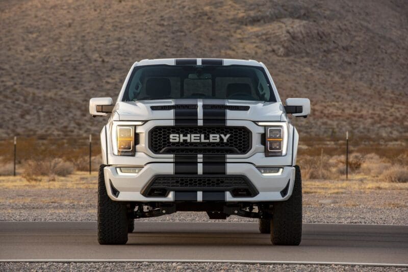 Front of the Ford F-150 Shelby.