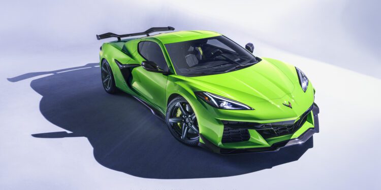 corvette z06 own the color minted green
