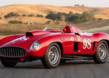 1955 Ferrari 410 Sport Spider by Scaglietti 1