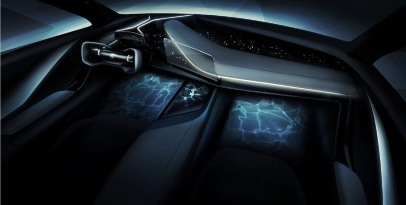 07 Acura Precision EV Concept Spiritual Lounge mode
