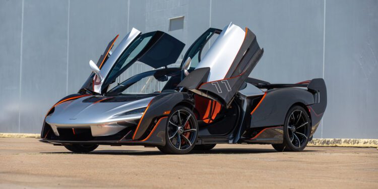 14204 McLarenSabreChassisnumber11headstoMecumAuctionsMonterey2022
