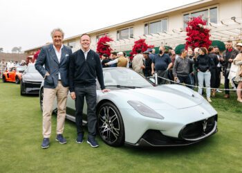 19941 D.GrassoCEOMaseratiandB.PefferCEOMaseratiAmericas PebbleBeachConcoursdElegance