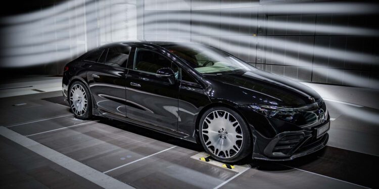 BRABUS for MB EQS 450 wind tunnel 1