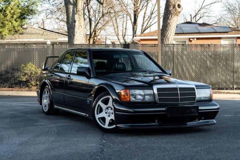 1990 Mercedes-Benz 190E Evolution II Finished In Blue-Black Metallic For Sale 1990 Mercedes-Benz 190E Evolution II Finished In Blue-Black Metallic For Sale