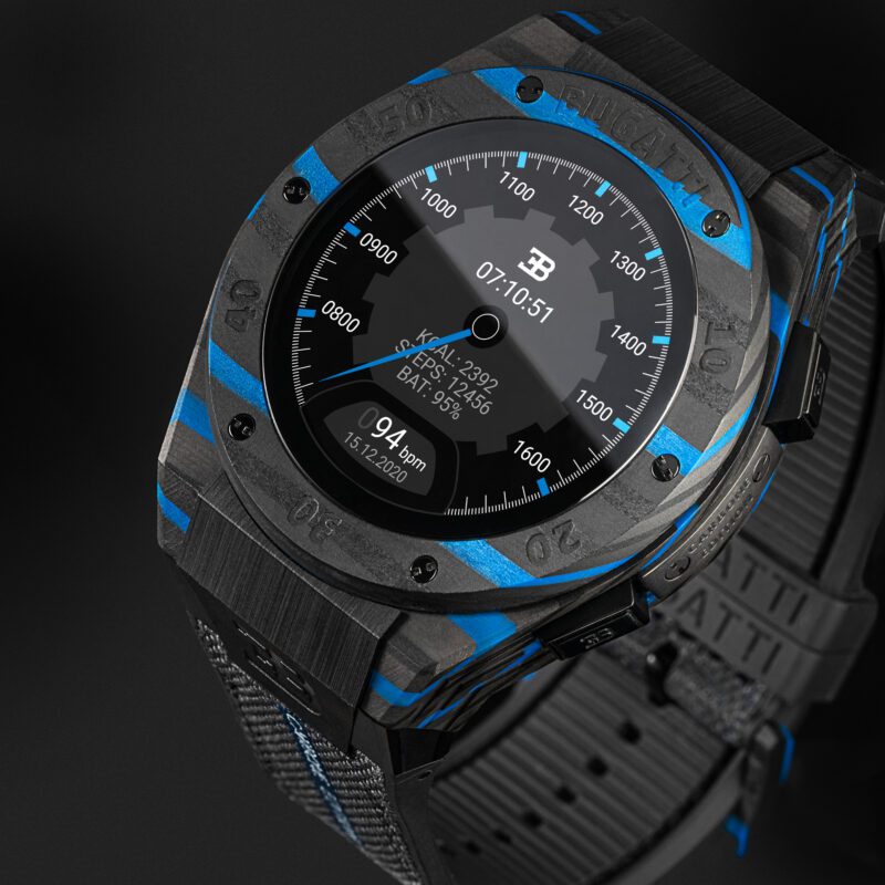 06 BUGATTI VIITA Carbon Smartwatch