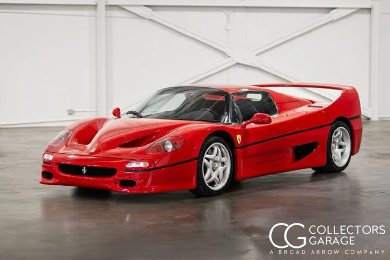 111-Mile 1996 Ferrari F50 Listed for Sale