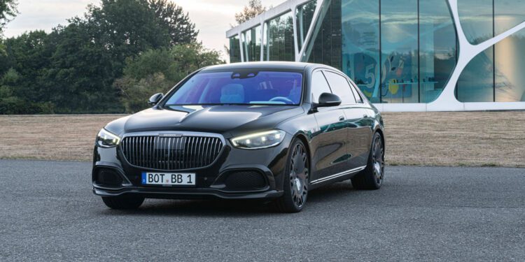 BRABUS 600 based on Maybach 580 Outdoor BadDrieburg 7