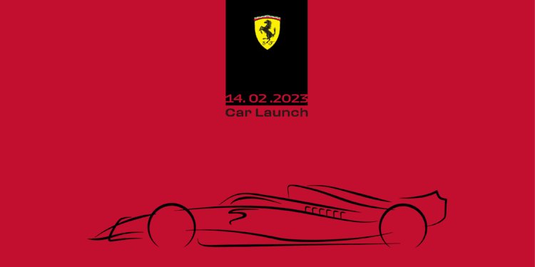 2200140 scuderia ferrari car 2023 launch date