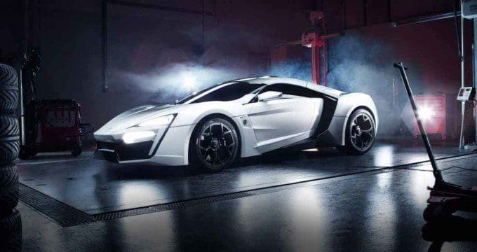 18. W Motors Lykan Hypersport Price: $3.4 million