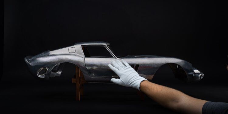 Ferrari 250 GTO Side with hand Hammered finish 2048x2048