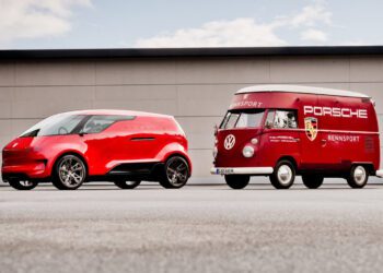 Porsche Race Service Van Main