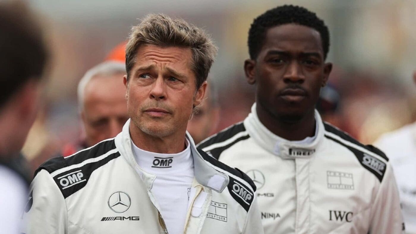 Brad Pitt Races Into Hollywood's Fast Lane With An Upcoming F1 Movie